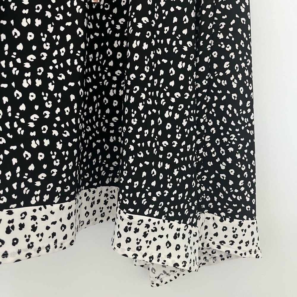 EUC WHBM Darling Black and White Animal Print‎ Dress, Small - Picture 9 of 16